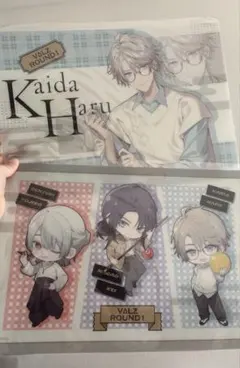 バラ売り可 甲斐田晴 VΔLZ ラウンドワン B4プラマット セット