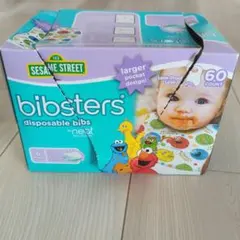 SESAME STREET bibsters 使い捨てビブ 47枚