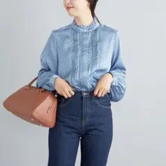 ピンタック シャツ