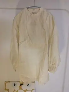 BUNON アイボリー 長袖シャツ M
