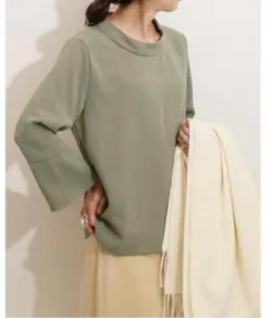 Noble フレンチスリーブシルキーシャツ - メルカリ