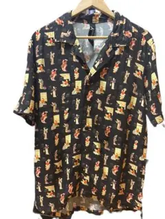 GroundY ヨウジヤマモト河鍋暁斎　総柄シャツのサムネイル