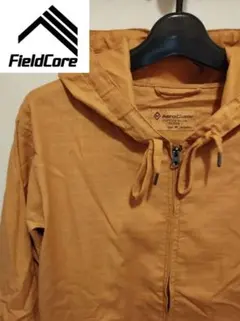 ワークマン エアロクラスター コットンスラブパーカー キャンプ M マスタード