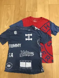 Tommy Hilfiger ロゴTシャツ 2枚セット　S（8-10）