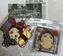 鬼滅の刃　竈門炭治郎　炭子　ラバーマスコット　アクリルキーホルダー　遊郭編