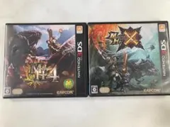 3DS モンスターハンター 4・クロス 2本セット