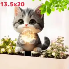 ガーデンピック 猫　ネコ　インテリア雑貨　ガーデニング用品　オーナメント　鉢植え