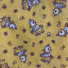 レア 希少 USAコットン マーカスブラザーズ 30's 復刻可愛いバンビ柄