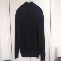 UNIQLO　メリノタートルネックセーター　黒　Lサイズ