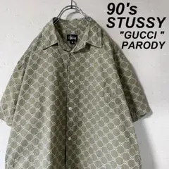 Stussy モノグラム シャツ L オリーブ STUSSY（シャツ）のフリマアイテム一覧