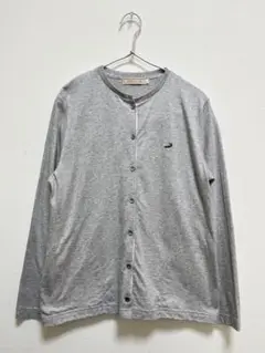 CROCODILE クルーネック　カットソーカーディガン　Ｌ