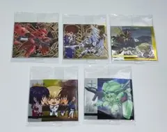 ガンダム シールウエハースvol.4　シード 逆襲のシャア　　 5枚セット