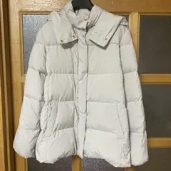 MICHEL KLEIN フード付きダウンジャケット　38