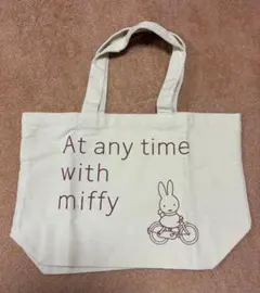 フジパン×ミッフィー トートバッグ キャンバス　エコバッグ　未使用品