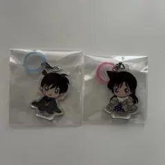 名探偵コナン ふらっとめじるしアクセサリーちぢませ隊ver. 工藤新一 毛利蘭