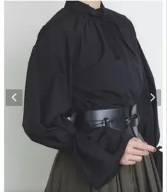 ナルシス SINN ボウタイ2WAYブラウスのサムネイル
