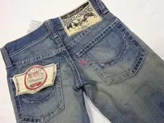 新品☆ロデオクラウンズ☆スリムストレート☆25☆ウェスト約74cmのサムネイル
