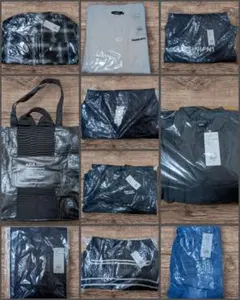 アズール 福袋 2026 メンズ Lサイズ 抜き取りなし10点セット