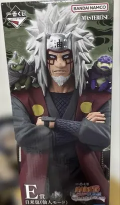 NARUTO 一番くじ E賞自来也仙人モードフィギュアＧ賞ちょこのっこフィギュア