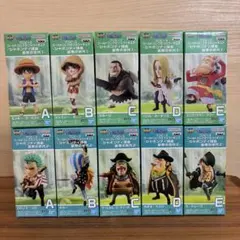 ワンピース　ワーコレ　シャボンディ諸島　最悪の世代1・2　10種コンプセット