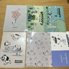 ★新品★スヌーピー クリアファイル 6枚セット