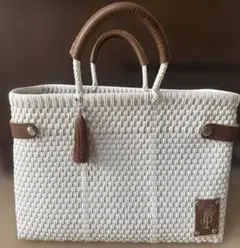 LadyPaolaカナスタ・メディアーナ メルカドバック 2way ホワイト