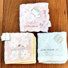 ローラアシュレイ ハンカチ 3枚セット 新品のサムネイル