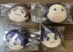 忍たま乱太郎　潮江・立花・タカ丸・滝夜叉丸 おまんじゅうにぎにぎマスコット陸