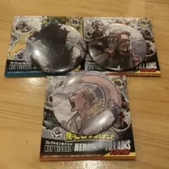 僕のヒーローアカデミア　原画展　コレクション缶バッジ　尾白 黒霧 トゥワイス