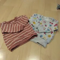 トレーナー 2点セット 80