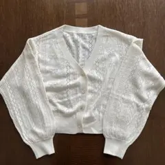 イング　ショート丈カーディガン　Mサイズ