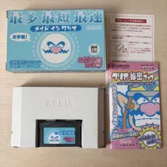 メイドインワリオ　ゲームボーイアドバンス　ソフト、箱、取扱説明書付き