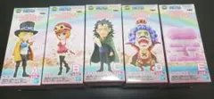 ワンピース ワールドコレクタブルフィギュア-カマバッカ王国- 全5種セット