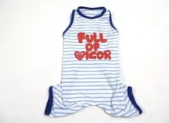 full of vigor　DMLサイズ　胴回43㎝　クール　ロゴ入りロンパースのサムネイル