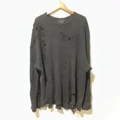 00s civarize knit punk grunge boro ニット 00s civarize knit punk grunge boro ニット - メルカリ