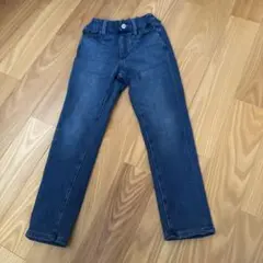 【美品】ユニクロ　ヒートテック　デニム　120