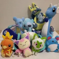 ポケモン ぬいぐるみ 9体セット　まとめ売り