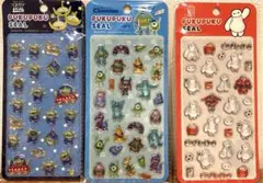 正規品モンスターズインク ベイマックス リトルグリーンメン凹まないプクプクシール