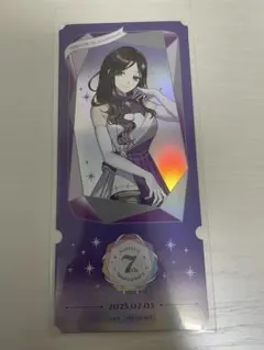 にじさんじ7周年ショップ特典 白雪巴