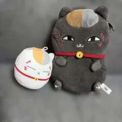 夏目友人帳 ニャンコ先生　ポーチ＆だるまるぬいぐるみのサムネイル