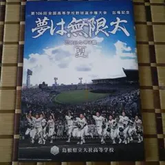 第106回全国高校野球選手権大会出場記念冊子
