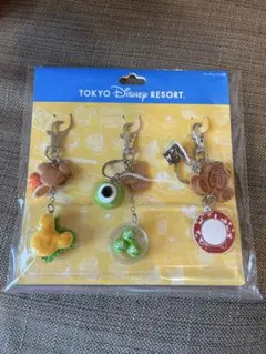 ディズニー 食べ物モチーフ キーホルダー 3個セット