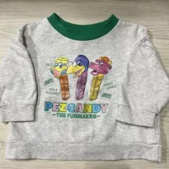 PEZ 裏起毛トレーナー　90cm