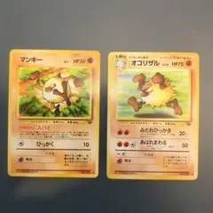 マンキー　オコリザル　2枚セット