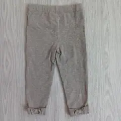 ラルフローレン　グレー リボン付きレギンス