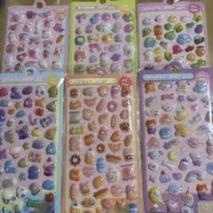 BONBON DROP風　キャラクターシールセット6枚