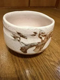 志野焼 茶碗 抹茶碗 共箱 - メルカリ