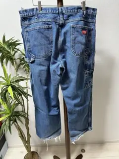 Dickies デニムペインターパンツ38 青のサムネイル
