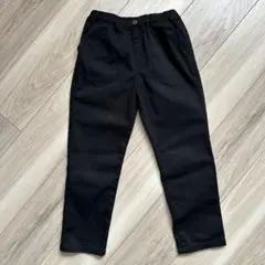 【ゆず様専用】ロングパンツ 黒 ロングパンツ ウエストゴム 140