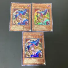 【匿名発送】遊戯王　ブラックマジシャンガール　P4 3枚
